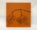 Oak Leaves by Julia Slaff
