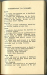 Student Handbook 1925-26 Freshmen Suggestions 519