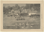The Saratoga Regatta, The Four-Oared Contest on the Third Day by W.P. Snyder