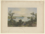Saratoga Lake by W. H. Bartlett