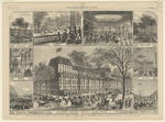 New York, The Grand Union Hotel at Saratoga Springs by Albert Berghaus